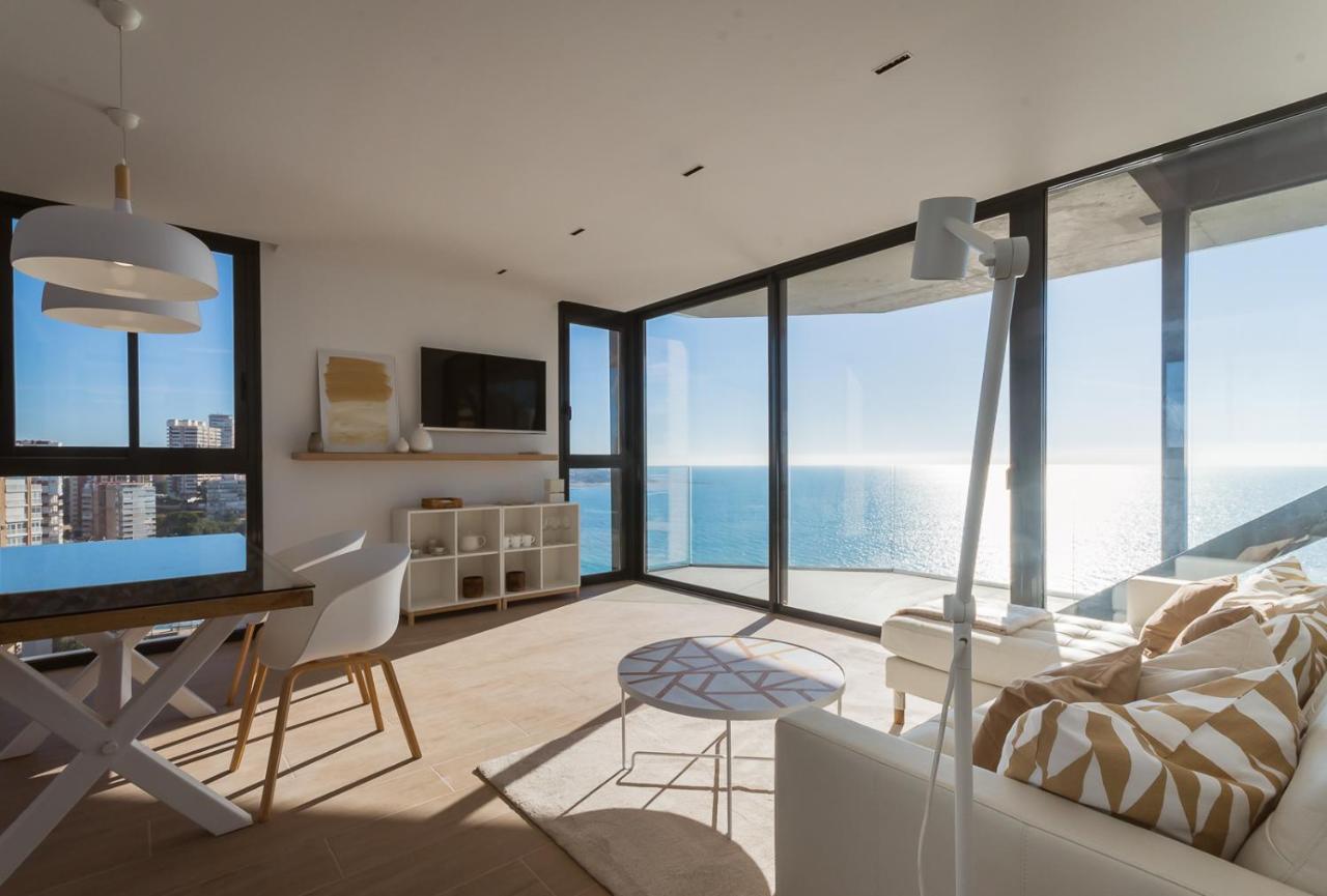 Ferienwohnung Modern Sea Front Jacuzzi Blue Sky Alicante Exterior foto