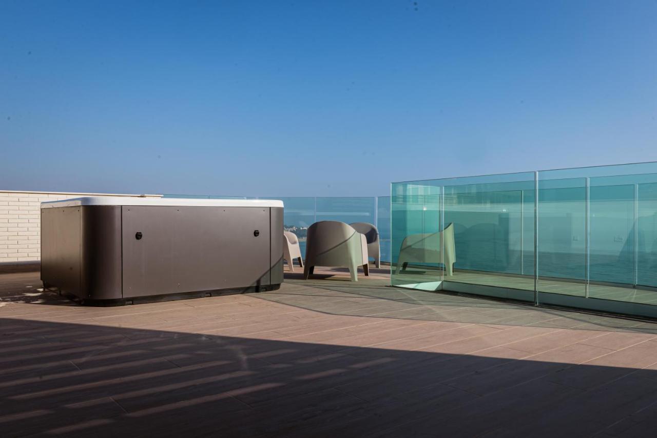 Ferienwohnung Modern Sea Front Jacuzzi Blue Sky Alicante Exterior foto